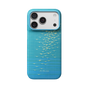 Husă pentru iPhone 18 Pro, Pitaka Edge Case Glints of Gold, Albastră