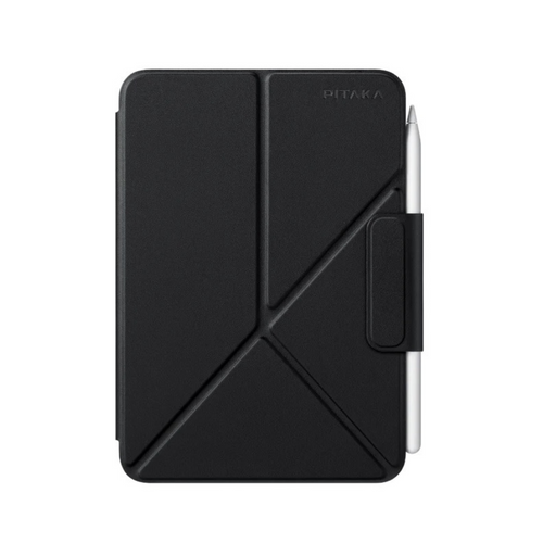 Husa Pitaka MagEZ Folio 2 iPad Mini 6/A17 Pro, Negru