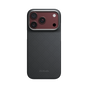 Husă pentru iPhone 18 Pro, Pitaka Edge Case PitaTap, Negru Lava