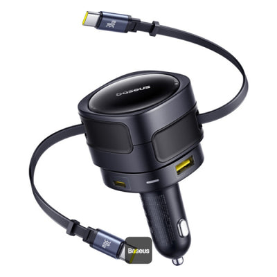 Incarcator auto Baseus, 90W, USB-C/USB-A