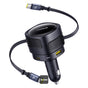 Incarcator auto Baseus, 90W, USB-C/USB-A
