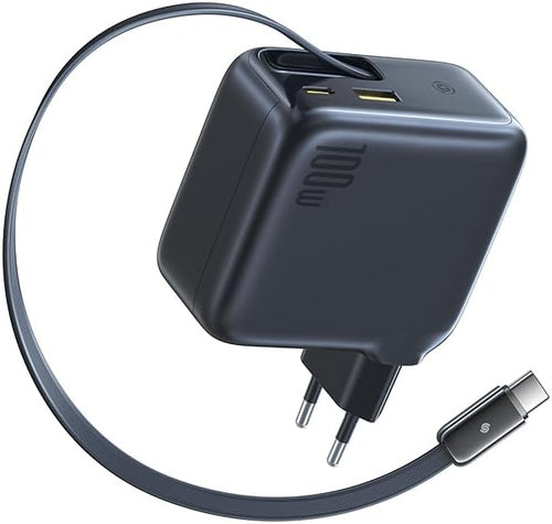 Incarcator Baseus Enercore, 100W, 2x USB-C/2x USB-A
