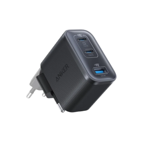Incarcator retea Anker Nano 70W, 2x USB-C, 1x USB, Incarcare rapida, Negru