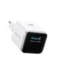 Încărcător retea pentru iPhone, Anker Nano Smart Display, 45W, 1x USB-C, Alb