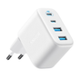 Încărcător retea Anker Zolo, 50W, 2x USB-C, 2x USB-A, Fast Charging, Alb