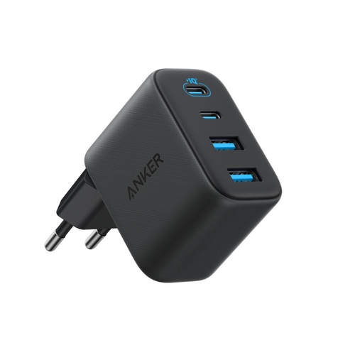 Încărcător retea Anker Zolo, 50W, 2x USB-C, 2x USB-A, Fast Charging, Negru
