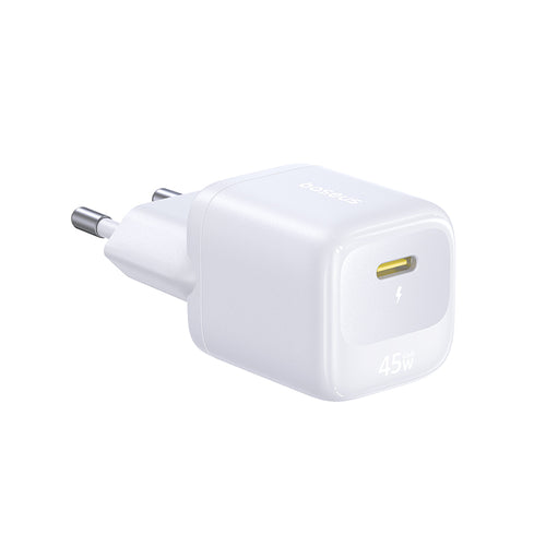 Încărcător retea Baseus EnerFill FN22, 45W, USB-C, QC PD, Alb