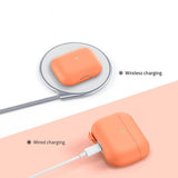 Husa, Silicon AirPods Pro Omax 7df7e7, Alb