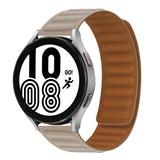 Curea silicon compatibila cu Watch 46mm, Watch 3 45mm, Bej
