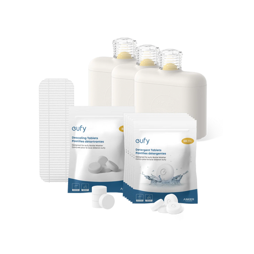 Kit de întreținere 6 luni pentru sterilizator electric și uscător de biberoane eufy S1 Pro, Alb