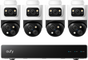 Kit supraveghere video Eufy PoE NVR S4 Max, 4K, AI, IP65, 4 camere PTZ Bullet