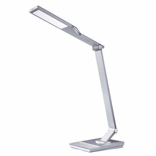 Lampa birou LED TaoTronics TT-DL16, incarcare USB, protectie ochi, Argintiu