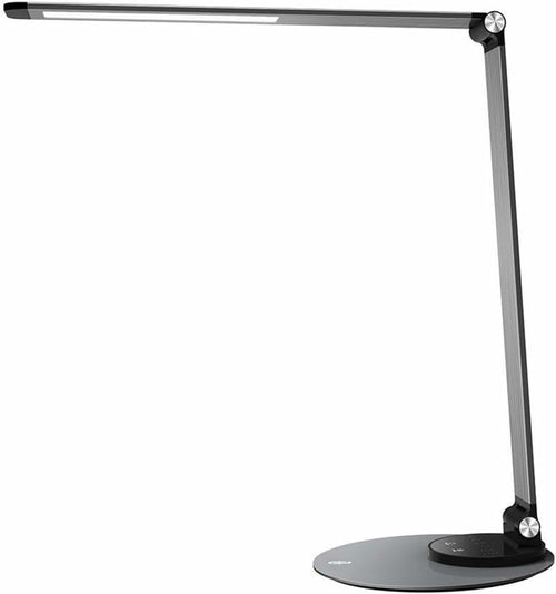 Lampa birou LED TaoTronics TT-DL22, 10W, 550 lm, 6 niveluri, USB, negru