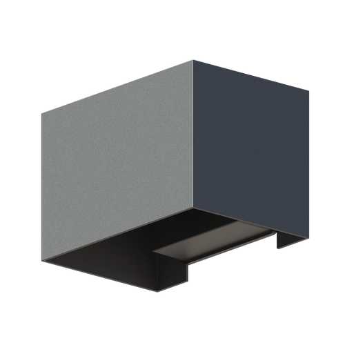 Lampa perete exterior LED Calex Venice, 7W, IP54, Gri Antracit