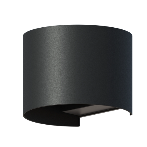 Lampa perete exterior Calex Verona LED 7W 3000K IP54, Negru