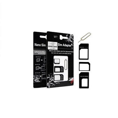 Adaptor SIM 3-in-1: Nano SIM, Micro SIM, SIM Standard
