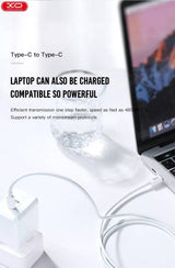 Cablu de date XO USB-C, 1.0 m