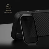 Husa Nillkin compatibila cu iPhone 17 Pro Max, MagSafe/Magnetic, Kevlar, Negru