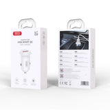 XO 12V 18W, USB-A Mini Smart, /white/ - CC68