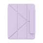 Husa Baseus compatibila cu iPad Pro 13 2024, MagSafe/Magnetic, policarbonat, TPU, Mov