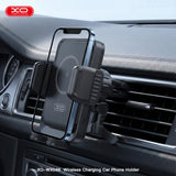 Suport auto wireless 15W XO WX046, Negru