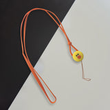 Accesoriu Decorativ Snur si Inel Ratusca Galbena
