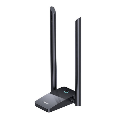 Adaptor WiFi USB Baseus Fastjoy, Dual Band 2.4GHz/5.8GHz, 1300Mbps, USB 3.0, Negru