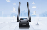 Adaptor WiFi USB Baseus Fastjoy, Dual Band 2.4GHz/5.8GHz, 1300Mbps, USB 3.0, Negru