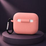 Husa silicon pentru Apple AirPods 4, Roz
