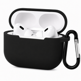 Husa silicon pentru Apple AirPods 4, Neagra