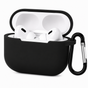 Husa silicon pentru Apple AirPods 4, Neagra
