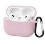 Husa silicon pentru Apple AirPods 4, Roz