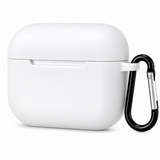 Husa silicon pentru Apple AirPods 4, Alba