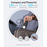 Anker Baterie Externa 10000mAh 35W + Cablu Type-C Integrat, Maggo Apple Watch Qi2 Negru - A1657H11