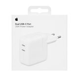 Incarcator Apple 35W, 2x USB-C pentru iPhone 18 Pro / 18 Pro Max, Alb