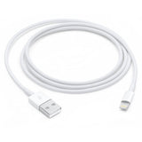 Cablu USB-A - Lightning Apple MXLY2ZM/A pentru iPhone, 1m, Alb
