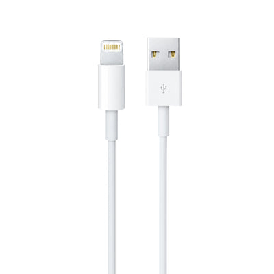 Cablu USB-A - Lightning Apple MXLY2ZM/A pentru iPhone, 1m, Alb