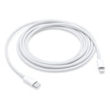 Cablu de date Apple USB-C la Lightning, 2m, Alb