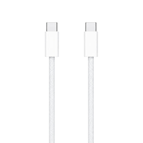 Cablu de date Apple USB-C la USB-C, 240W, 2m, pentru iPhone 15 / 15 Plus / 15 Pro / 15 Pro Max, Alb