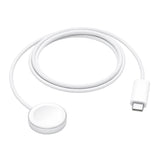 Cablu încărcător wireless magnetic pentru Apple Watch, Alb