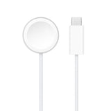 Cablu încărcător wireless magnetic pentru Apple Watch, Alb