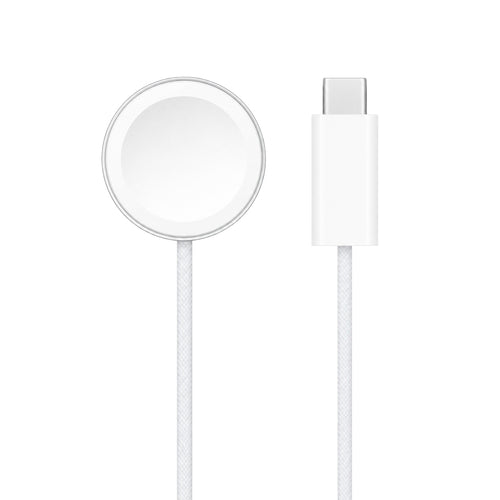Cablu încărcător wireless magnetic pentru Apple Watch, Alb