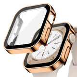 Husa Pc Placat cu Sticla Temperata pentru Apple Watch, 42MM