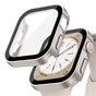Husa Pc cu Sticla Temperata pentru Apple Watch, 45MM