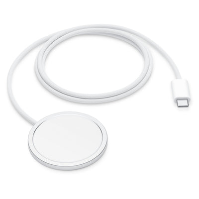 Incarcator wireless magnetic Apple 25W MagSafe cu USB-C pentru iPhone 17 / 17 Air / 17 Pro / 18 Pro / 18 Pro Max, Alb