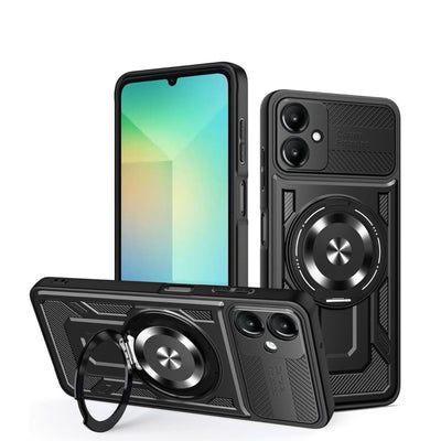 Husa Armor Magring Xiaomi Redmi 15.4g 5G Neagra