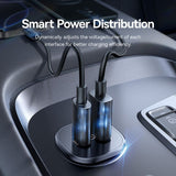 Baseus 12V 30W, USB-A + USB-C, Gotrip DP1, Black - C00072300123-00