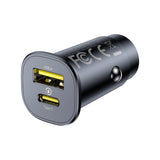Baseus 12V 30W, USB-A + USB-C, Gotrip DP1, Black - C00072300123-00