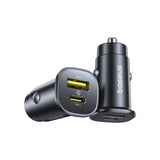 Baseus 12V 30W, USB-A + USB-C, Gotrip DP1, Black - C00072300123-00