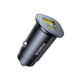 Baseus 12V 30W, USB-A + USB-C, Gotrip DP1, Black - C00072300123-00